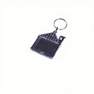 Wholesale Acrylic Keychain Waterproof Lightweight Photo Frame Mini Photo Album Various Shapes Customizable <b>Keyrings</b> Gifts - Product Image 4