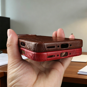 เคสหนังเทียมลายจระเข้ระดับพรีเมียมสำหรับออปโป้ ไฟนด์ X9 อัลตร้า X8 โปร X7 X6 Reno9 <span class=keywords><strong>Reno8</strong></span> <span class=keywords><strong>Plus</strong></span> - Product Image 5