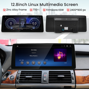 HFmidia 2026 New Linux <b>System</b> 10.25 12.8inch Thin Screen For BMW X5 X6 E70 E71 2008-2013 <b>Wireless</b> CarPlay Auto Car Video Players - Product Image 6
