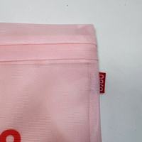 Sac à linge à fermeture éclair cachée en maille fine rose Chaussettes Lingerie Sacs de lavage à linge pour machine à laver