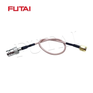 Câble de raccordement RF BNC femelle vers SMA mâle, câble coaxial flexible RG316 à faible perte, haute fréquence, pour <span class=keywords><strong>antenne</strong></span> radio - Product Image 2