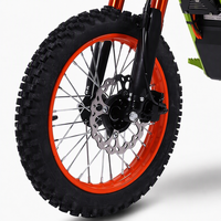 Moto électrique tout-terrain à deux roues, nouveau modèle 2025, transfrontalière, sportive, prête pour la plage, légère, ultra-longue autonomie 48V