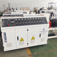 Machine extrudeuse monovis pour ligne de production de granulés de plastique ABS (tuyaux, feuilles, fils) – Haute productivité, roulement de moteur