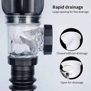 Fabricant Usine Vente au détail Prix bon marché Fourniture PVC Flexible Anti-odeur P Piège à eau Tuyau de drainage Pop-Up Bolt Lavage Évier Drain - Product Image 6
