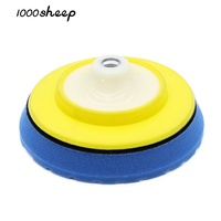 1000Sheep Disque de polissage conique en mousse bleu extra fin de 6 pouces, personnalisé OEM, pour polisseuse de carrosserie automobile avec garantie de 3 ans