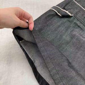 Shorts en jean japonais vintage à jambe large avec logo personnalisé, coupe arrière incurvée, style streetwear, haute qualité, décontracté, cargo - Product Image 4
