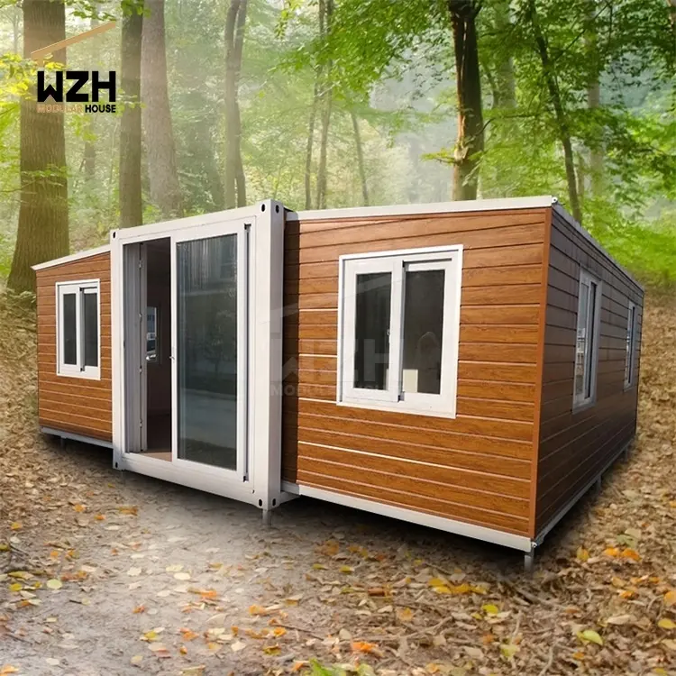 Einfach zu pflegen 2-4 Schlafzimmer Container Kit Set Bungalow Haus zum Verkauf