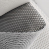 100% Polyester 3D Épais Élastique Respirant Maille Tissu Sandwich Maille pour Valise Chaise De Bureau Matelas Chaussure-Tissu Fournisseur