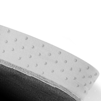 Genouillère de compression en nylon sur mesure, respirante, avec points antidérapants, fine, pour soutien du genou, fabriquée en Chine