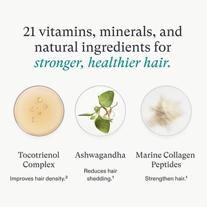 Suplementos para el crecimiento del cabello para el equilibrio de las mujeres, cápsulas de vitaminas para el cabello, píldoras, <span class=keywords><strong>productos</strong></span> para la pérdida de cabello para mujeres - Product Image 4