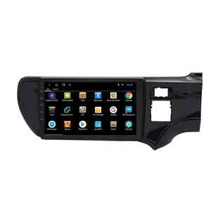 Radio con GPS para coche, reproductor con Android, DVD, cargador de coche, electrónica, para TOYOTA <span class=keywords><strong>AQUA</strong></span> 2022-2012, 9 pulgadas, gran oferta, 2014 - Product Image 1