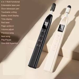 Bolígrafo extensible de enseñanza con pantalla de tiempo, pantalla de nivel de batería, puntero Demostrador de enseñanza Multimedia, bolígrafo abatible - Product Image 5