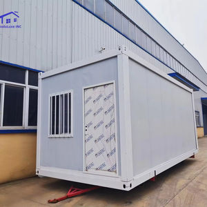 Maisons préfabriquées modulaires portables de 20 pieds, emballées à plat, hôtel-capsule, bureau, dortoir, bâtiment, conteneur habitable à vendre - Product Image 1