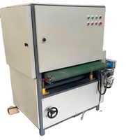 Machine de polissage et de finition pour larges bandes, tôles et plaques en acier inoxydable et en fer, avec finition brossée, sablée et écaillée