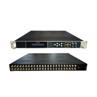 Receptor de satélite DVBS2/T2 Sintonizador de entrada a HLS RTMP HTTP RTSP SRT IPTV Gateway en TV Front-End System