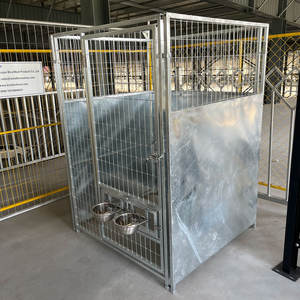 High Quality Outdoor <strong>Dog</strong> <strong>Kennel</strong> Cage 4*8*6ft Steel <strong>Dog</strong> Cage Large <strong>Kennels</strong> for Large <strong>Dog</strong> - Product Image 1