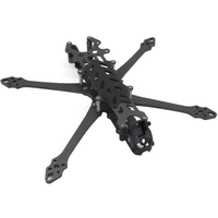 Kit de châssis FPV en fibre de carbone 7 pouces 10 pouces 295 mm 427 mm, bras de 5 mm, moule privé, marque OEM pour accessoires de drone longue portée