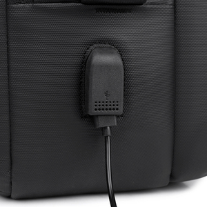 Custom Premium Nylon <b>Computer</b> Waterproof with USB Zipper Anti-Theft Laptop Backpack for Outdoor <b>Office</b> Use - Product Image 4