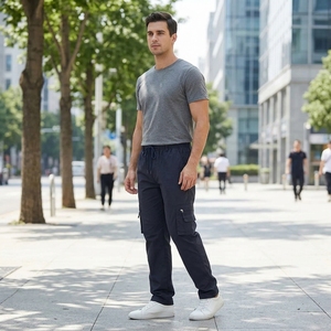 Vêtements <span class=keywords><strong>de</strong></span> construction <span class=keywords><strong>Pantalon</strong></span> cargo Outil multifonctionnel Vêtements <span class=keywords><strong>de</strong></span> <span class=keywords><strong>travail</strong></span> <span class=keywords><strong>Pantalon</strong></span> <span class=keywords><strong>de</strong></span> <span class=keywords><strong>travail</strong></span> pour hommes - Product Image 2