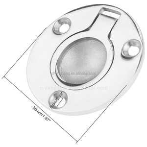 Maniglie ad anello rotonde <span class=keywords><strong>per</strong></span> mobili, maniglie a scomparsa <span class=keywords><strong>per</strong></span> sportelli di barche, maniglie ad anello in acciaio inossidabile, maniglie a incasso - Product Image 2