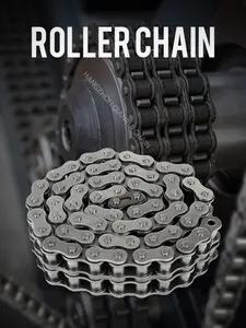 08A-1 Simplex Standard Chain For High Quality Short Pitch Precision Conveyor Chain Transmission Roller Chain