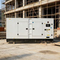 Groupe électrogène diesel mobile super silencieux à châssis ouvert refroidi par eau 20KW/25KVA avec démarrage 400V 12V DC triphasé ATS