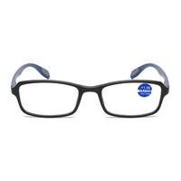 Gafas de lectura correctivas para mujer con montura TR de borde completo 8817 con filtro Blue Ray Blue Material de PC suministro al por mayor