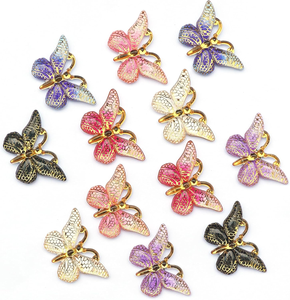 Fournisseur en gros d'aimants de réfrigérateur en résine à motif papillon, imperméables et de haute qualité, logo personnalisé, aimant de réfrigérateur 3D - Product Image 1