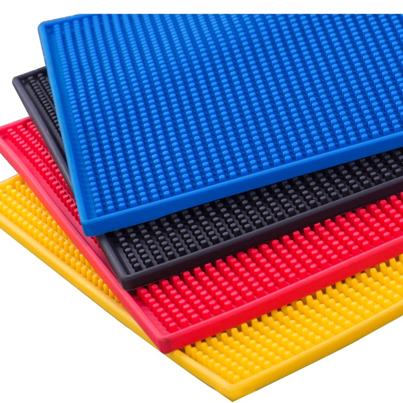 工厂定制个性化软pvc橡胶条垫条配件 - buy soft rubber bar mat