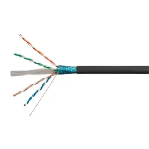 Kabel wifi kabel net utp ftp cat6 305m cat6e tembaga systimax 1000ft produsen OEM kotak 305m cat6 kabel lan jaringan