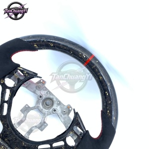 Volante de Coche Personalizado con Levas de Cambio, de Fibra de Carbono Forjada, para GTR R35 2009-2016 - Product Image 2
