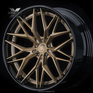 XINGTU кованые 18 <span class=keywords><strong>19</strong></span> 20-дюймовые Серебристые диски для легковых автомобилей 5x114,3 5x120 диски для глубоких тарелок вогнутые хромированные колеса - Product Image 2