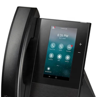 CCX400-Teléfonos de escritorio Polycom Teléfono multimedia de negocios de escritorio con auricular-Open SIP - Power Over Ethernet (POE)