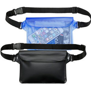 Marsupio Impermeabile Unisex Personalizzato in PVC Trasparente con Chiusura a Cerniera e Cintura per Nautica, Nuoto, Parchi Acquatici e <span class=keywords><strong>Spiaggia</strong></span> - Product Image 1
