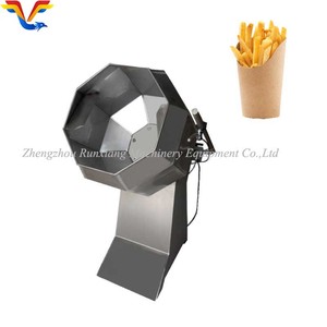 High Efficiency Flavored Popcorn Bean Seasoning Coating Machine Chips Flavoring Machine For Sale - Product Image 3