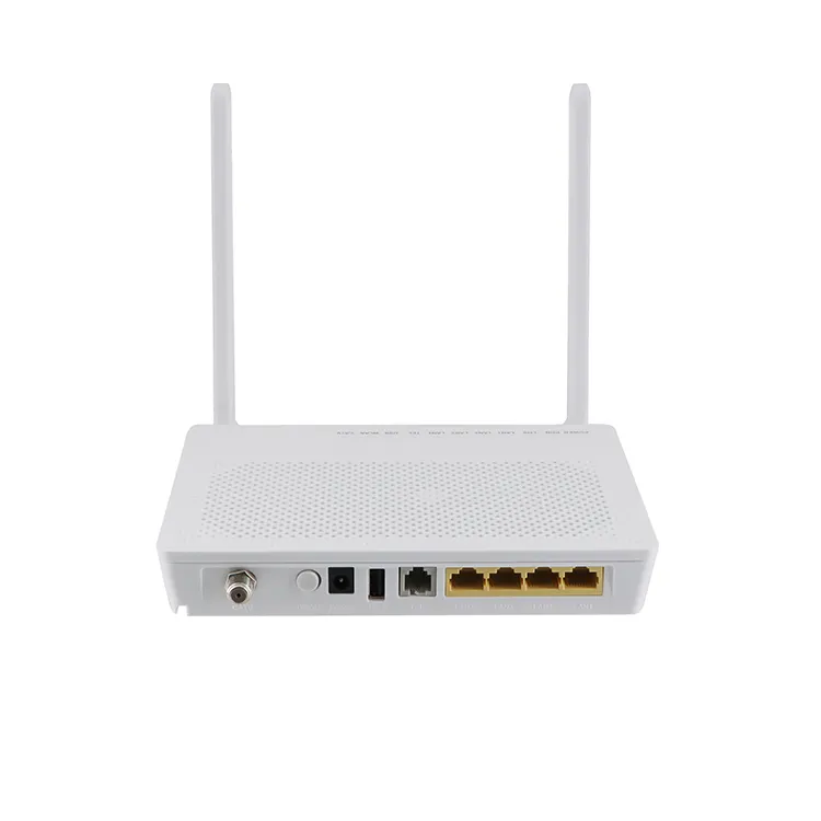 1GE + 3FE + 1TEL + Catv + Wifi Gpon Ont Onu Terminal Router Compatibel Met Meest Merk MA5800X2 MA5608T c300 C320 Olt Onu Gpon Wifi Catv