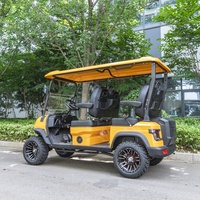 Hightop OEM/ODM Ensemble d'accessoires pour voiturette de golf électrique haut de gamme, style club car, avec pare-brise pliable, compatible universel, pour véhicules à moteur AC haute vitesse
