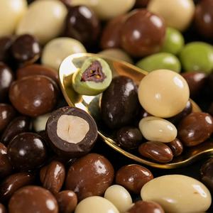 All'ingrosso di alta qualità ripieni di noci fagioli di cioccolato misto sapore di noci 500g/Tin - Product Image 3