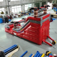 Château gonflable commercial pour enfants et adultes, toboggan aquatique, toboggan gonflable, certifié CE, capacité de 100 à 500 kg, facile à utiliser