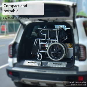 Chaise d'aisance de salle de bain roulante pour personnes âgées et handicapées - Product Image 1