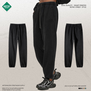 Artie กางเกงผ้าบาติกสำหรับผู้ชาย, กางเกงทรงหลวมแนวสตรีทแฟชั่นแบรนด์2024 - Product Image 5