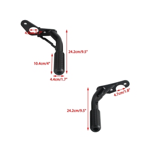 กันชนหลังสำหรับ <span class=keywords><strong>Harley</strong></span> <span class=keywords><strong>Low</strong></span> <span class=keywords><strong>Rider</strong></span> S ปี <span class=keywords><strong>2020</strong></span>~2024 ผลิตจากเหล็กอ่อนและไนลอน โครงสร้างเชื่อมแข็งแรง ป้องกันการกระแทกด้านข้าง - Product Image 2