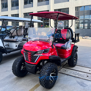 Carrito de Golf de 4 Plazas (2+2) a Gasolina, 4x4, con Energía Solar, Batería de Plomo-Ácido de Moda con 2 Años de Garantía, en Venta - Product Image 2