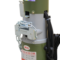 Moteur de porte à enroulement électrique 1P-500Kg, opérateur de porte roulante automatique 300W 6m pour garage industriel et atelier