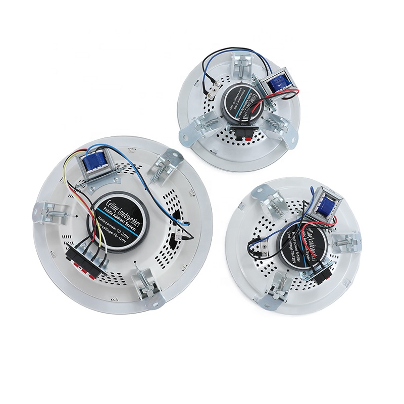 Умная домашняя фоновая музыкальная система Hi-Fi 8-дюймовый потолочный динамик для школы