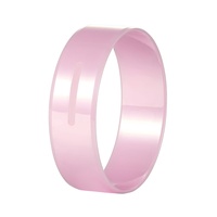 Vente en gros de coques de bague connectée en céramique de zircone vierge de haute qualité, OEM ODM, taille personnalisée, boîtier de bague NFC, fourniture directe usine