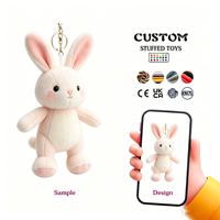Porte-clés en fourrure de renard orange mignon et tendance, fourni directement par l'usine, le tissu est doux, porte-clés en peluche personnalisé