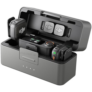 DJI <strong>MIC</strong> 3(2 TX+1 RX+Charging Case) Mikrofon Kabellos DJI Professional Mini Microphone Lavalier Live Broadcast Interview Vlog - Product Image 3