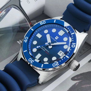 CORGEUT 40mm NH35 Automatic Mechanical Men's Watch Sapphire Glass Waterproof Luminous Diving Stainless steel wristwatch - Product Image 4