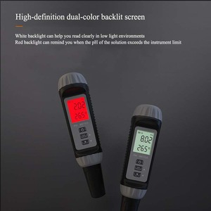Équipement de test de <span class=keywords><strong>pH</strong></span> <span class=keywords><strong>portable</strong></span> BPH-100, détecteur de qualité de l'eau, de <span class=keywords><strong>pH</strong></span> et d'acidité, protection IP66, précision de 0,05 - Product Image 2